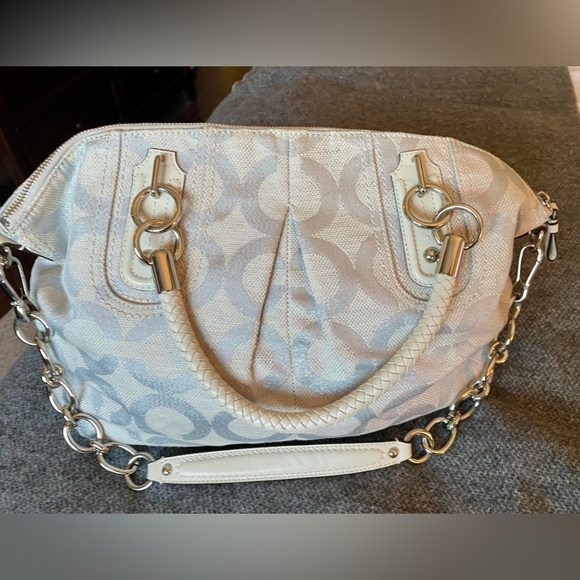 Coach Limited Edition Madison Op Art Sophia Satchel - Picture 8 of 17